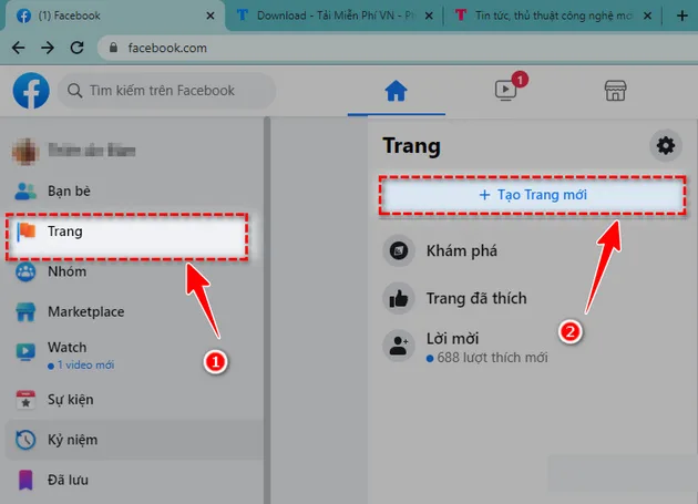 3. Các bước để tạo fanpage Facebook thành công