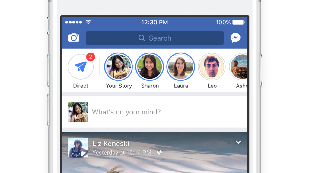 3. Các loại nội dung bạn có thể chia sẻ trên Facebook Stories