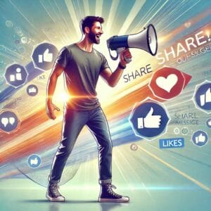 kêu gọi chia sẻ tăng tương tác livestream