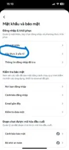Tạo bảo mật 2FA