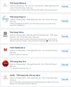 trang bán hàng facebook
